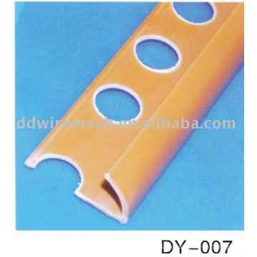 Tipo abierto PVC Tile Trim